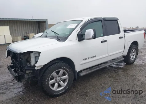 2014 Nissan Titan Sv from USA, damaged, VIN 1N6AA0ED1EN500169